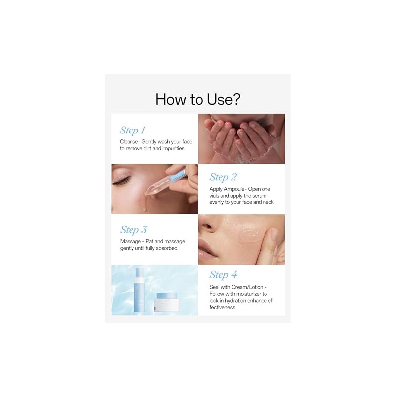 WNP Hyaluronic Acid Serum 3% for Face with 4D Multi-Layer