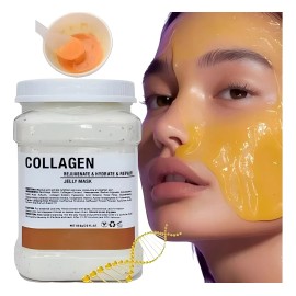 🔥 Jelly mask mascarilla revitalizante todo tipo de piel 650g madura  Vitaminas y Minerales