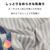 Sanko Futon Cover, Border Pattern, Double Long, Navy, Full Open