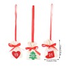 Christmas New Year Countdown Advent Hanging Calendar Gift Bags Pouches