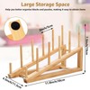 ARTSIM Wooden Puzzle Storage Rack 2PCS Jigsaw Puzzle Holder Rack