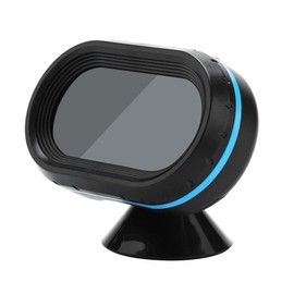 Keenso Car LCD Clock, Car DC 12V-24V Digital Thermometer Voltmeter Car Clock Monitor, Popular, Contemporary