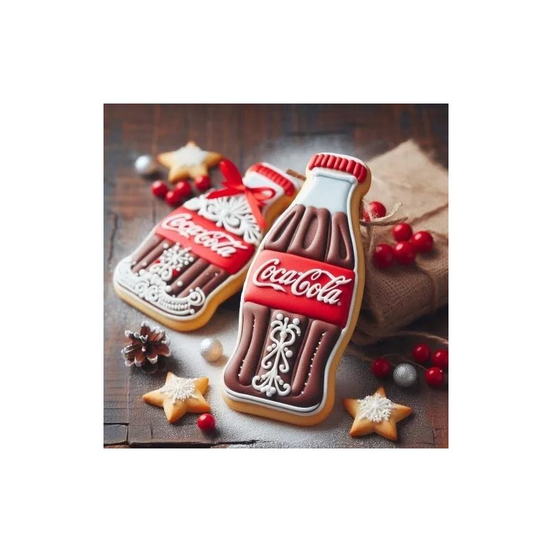 Unbranded Soda Pop Beer Bottle 6'' Cookie Cutter Metal