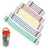 Bungee Cord Assortment - 20-Pack of Assorted Length Cordage with