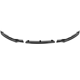 MotorFansClub 3pcs Front Bumper Lip Splitter Fit for Ford Fusion Mondeo 2017 2018 2019 Trim Protection Splitter Spoiler, Glossy Black