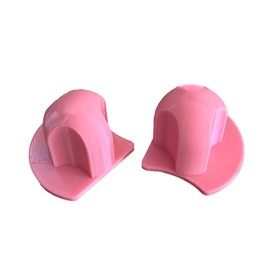 2Pcs Grinder Pucks Stained Glass, Finger Saver Accessories