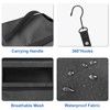 Olosar Suitcase Organizer, Travel Luggage Organizer Portable Hanging Travel Shelves