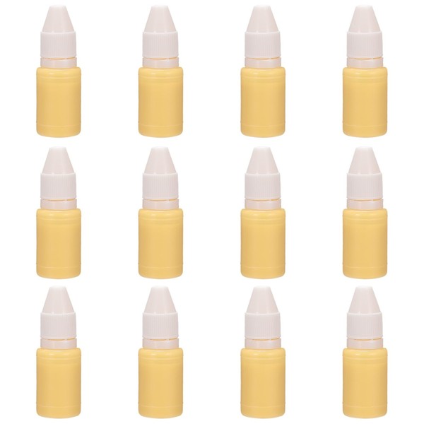 PATIKIL 0.33oz Refill Ink for Stamps and Ink Pads, 12Pcs