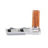 FocusFoto R50V L-Shaped Wooden Handle Grip Quick Release Plate for