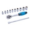 Blue Spot Tools 1504 12 Piece 1/4 inch Drive Socket
