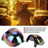 Helmet Windshield Motorcycle Helmet Windshield 3 Snap Sun Visor Shield