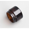 6PCS 10ml Amber Glass Jars Empty Small Round Jars Vials