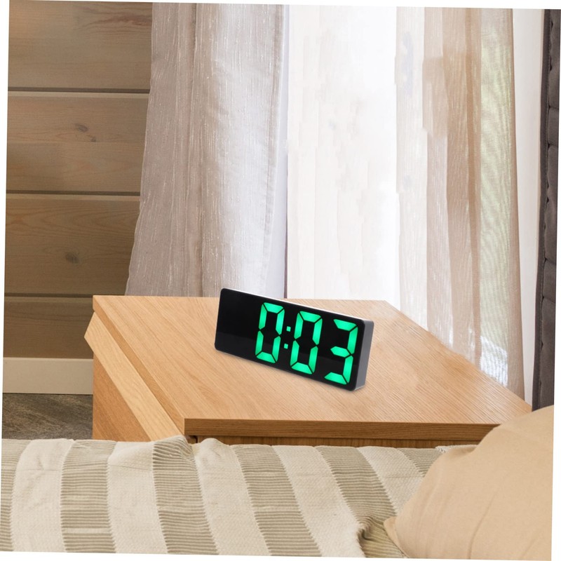 CORHAD 1 Set Digital LED Alarm Clock Simple Design with