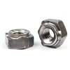 Hex Weld Nuts Steel Long Pilot 3 Projections - UNC