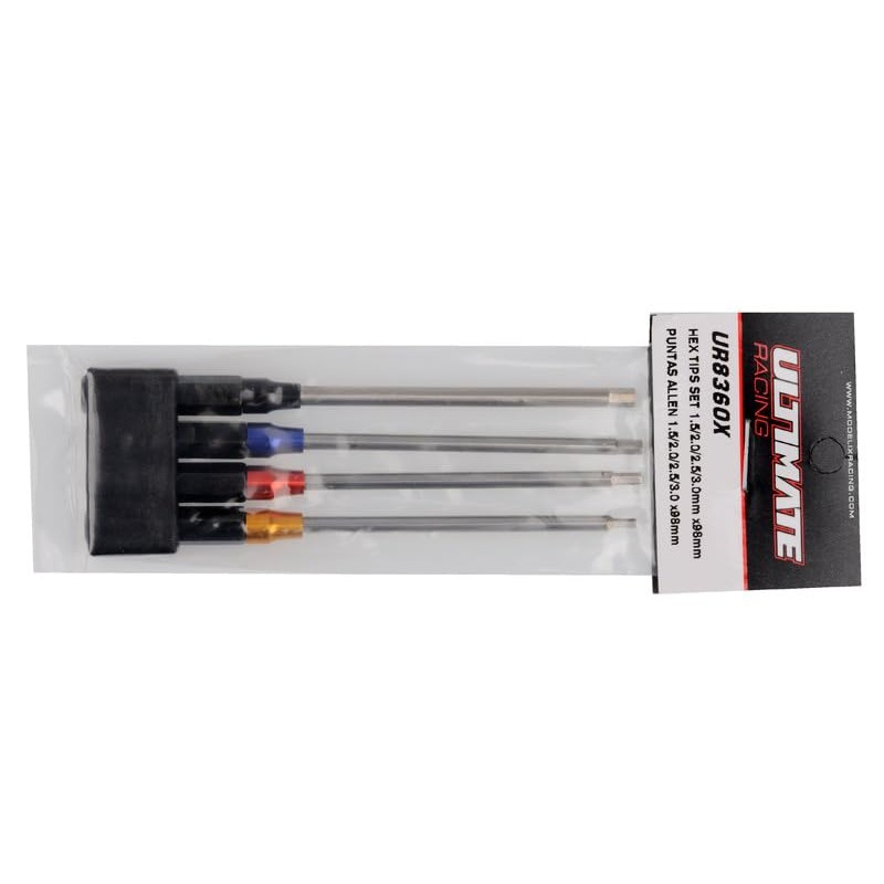 Ultimate RC Tool Hex Socket Bit Set with ID Sleeve