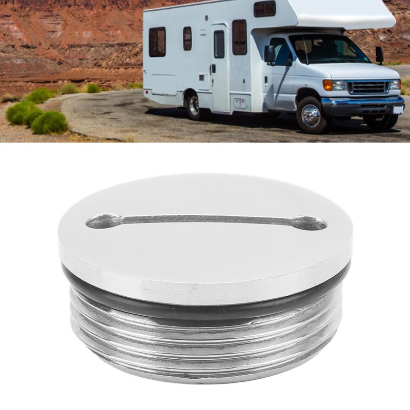 Marine Gas Cap, Resistant Polished Boat Fuel Cap Beautiful Stainless