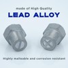 1 Pair, 3/8"-16 Thread Male Battery Post, Lead Made, Side