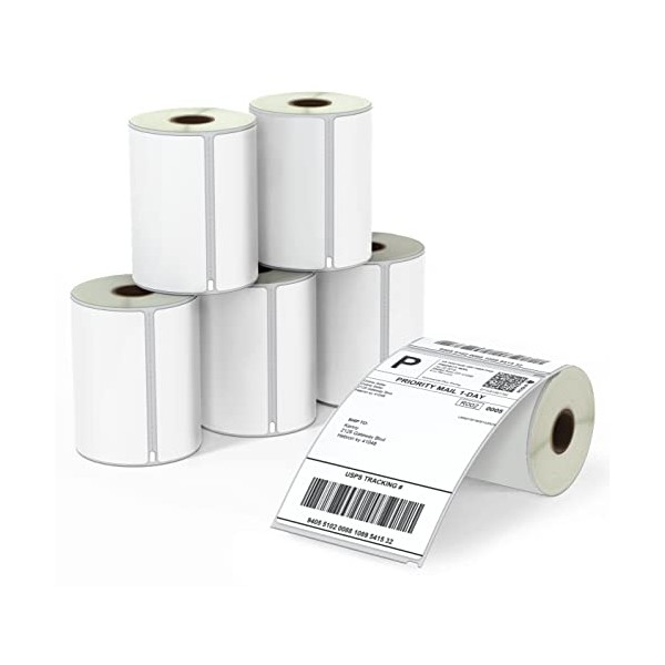 BETCKEY - Compatible DYMO 1744907 (4" x 6") Shipping Labels,