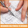 pakio 24 Pcs Eternity Pencils Replaceable Refillable Infinite Pencils Replaceable