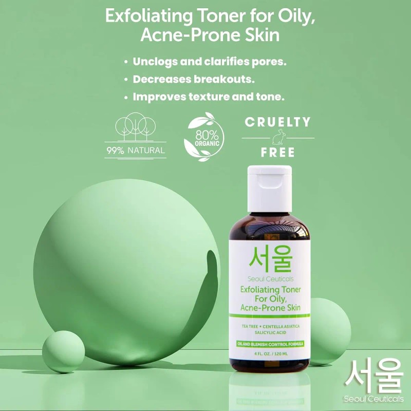 Tonico Facial Arbol Te Coreano Para Piel Grasa Y Con