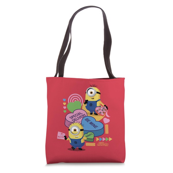 Minions Valentine Candy Special Delivery Carl & Kevin Tote Bag