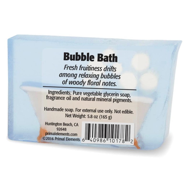 Primal Elements Glycerin Bar Soap | Helps All Skin Types,