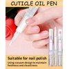 uadbau 6 Pcs 3ml Empty Cuticle Oil Pen with 4