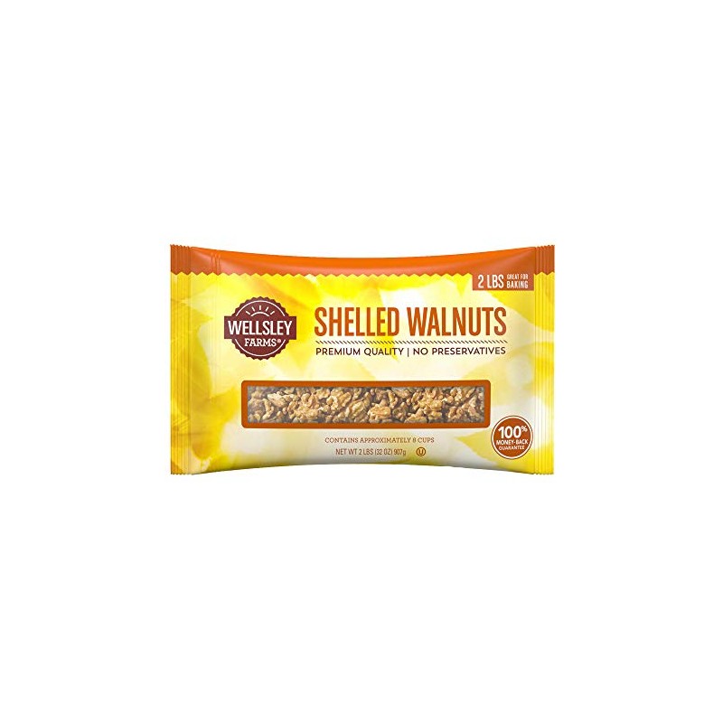 Wellsley Farms Shelled Walnuts, 32 oz.