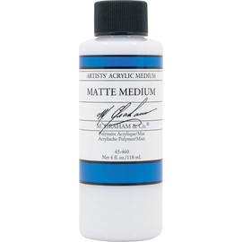 M. Graham & Co. 43-460 M. Graham 4-Ounce Acrylic Medium, Matte