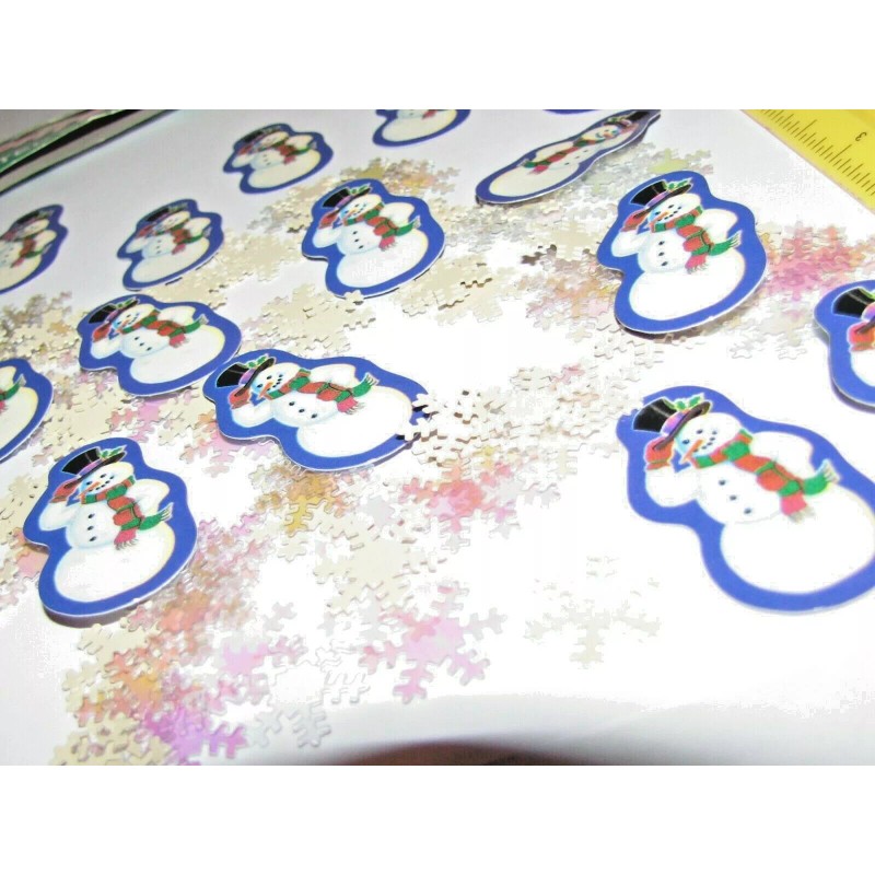 Creative Expressions Mr. Snowman Confetti #026198, Winter confetti, 1/2 oz/pk,