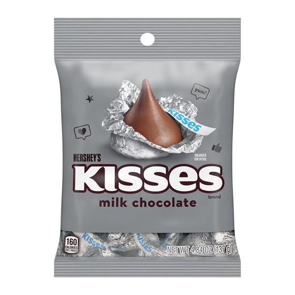 Hershey Kiss Chocolate Peg Pack 4.6 oz (137 g)