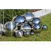 Stainless Steel Decorative Ball 1 Piece Diameter 25 cm Brushed