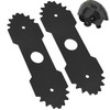 HandyTek 2 Pack 638006008 Heavy Duty 9 inch Edger Blade/w