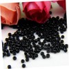 IWOWHERO 15000pcs Black Glass Beads DIY Bracelet and Necklace Making