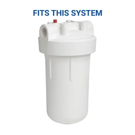 EcoPure EPW4F Premium Carbon FACT Universal Whole Home Filter – Fits Large Capacity Systems – NSF Certified – <1 Micron Filtration – Reduces Chlorine, Sediment, Sand & Dirt – 6-Month Life