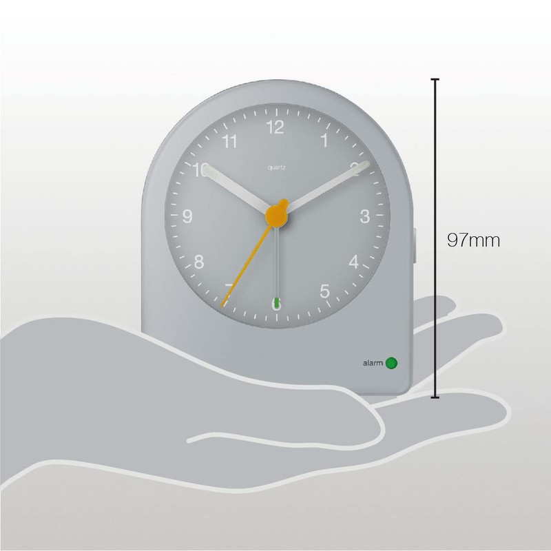 Braun Classic Analogue Alarm Clock with Snooze and Continuous Backlight,