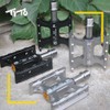 TiTo Titanium Mountain Bike Pedals MTB Pedals Lightweight Mini Non