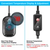 DaToo Small Aquarium Heater 50W Mini Fish Tank Heater 50