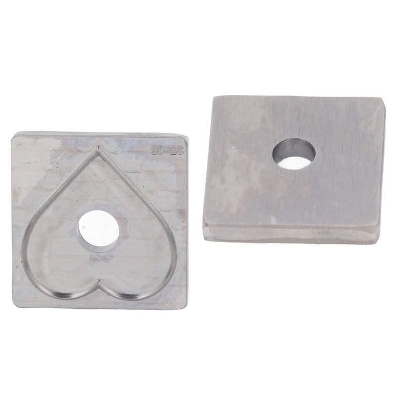 Heart Shape Cutting Die Alloy Steel Clean Cutting Surface Leather