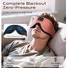 LOVE EYE Bluetooth Sleep Mask, 3D Sleep Mask with Wireless