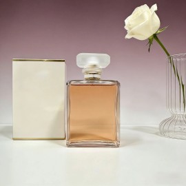 Women's Eau De Parfum 100ml, Floral Woody Scent, Luxury Square Bottle, Long-Lasting Fragrance Spray for Ladiesvolume (ml): 100 mL, smell: Lemon