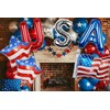 4th of July Decorations Red White and Blue Balloons Patriotic