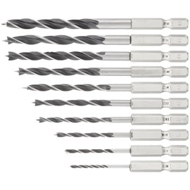 Takagi Earth Man Hex Shaft Drill for Woodworking and Resin 10 Piece Set
