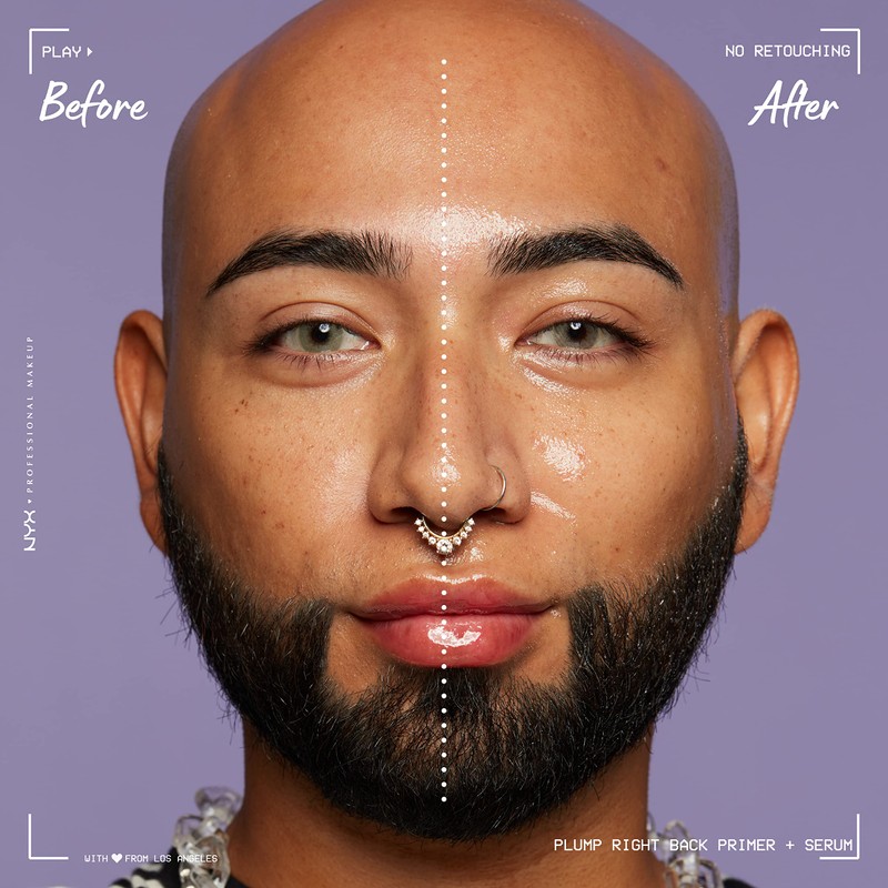 NYX Professional Makeup Plump Right Back Primer & Serum, With