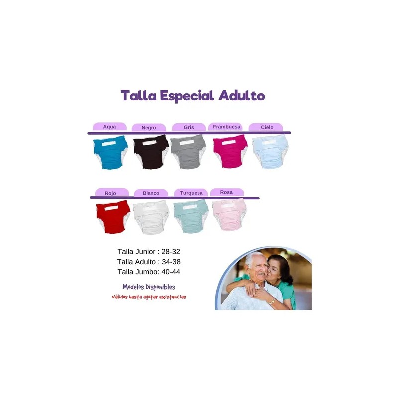Pañal De Tela Talla Especial Junior (2 Pack) Ecopipo