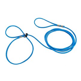 Mini Pig Harness & Leash -Adjustable- 12' in Length -Also fits Pot Bellied Pigs and Other Animals - Ferrets, Rabbits, Dogs, Cats (Blue)