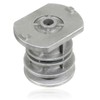 Spares2go Blade Boss Adaptor Hub 22.2mm compatible with Mountfield 421PD