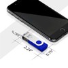 mosDART Paquete de 10 Flash Drives USB 2.0, Azul, 16GB