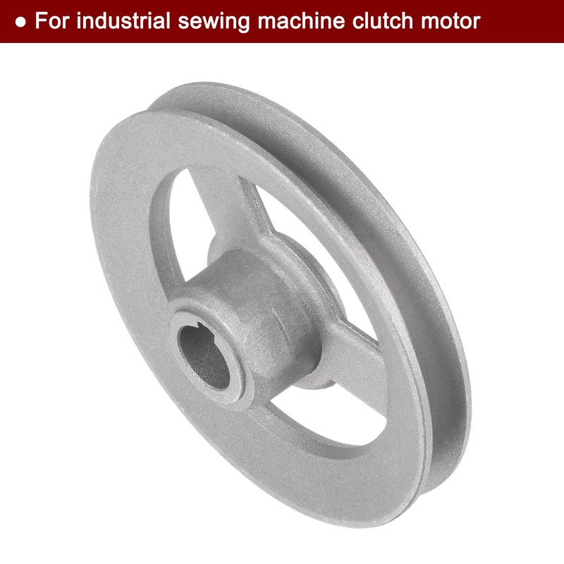 sourcing map Industrial Sewing Machine Clutch Motor Pulley 15mm Inner