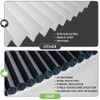 Arch Window Shades Blackout Cellular Honeycomb Blinds Half Circle Cordless